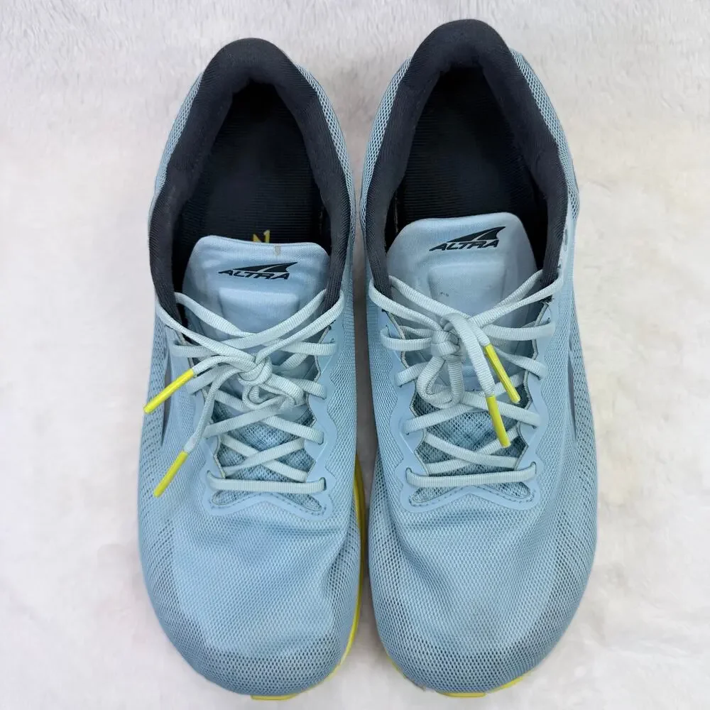 Altra Rivera 3 Mens Running Shoes Blue Yellow Cushioned Athletic Size 10.5